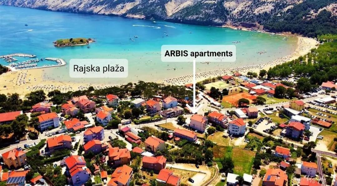 Apartments Arbis Lopar Buitenkant foto
